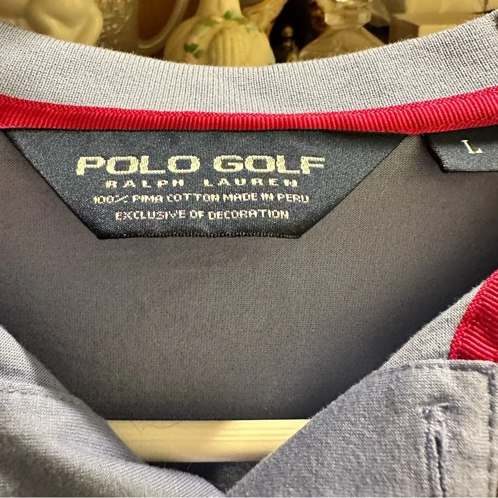 Ralph Lauren Men's Light Blue Polo Shirt